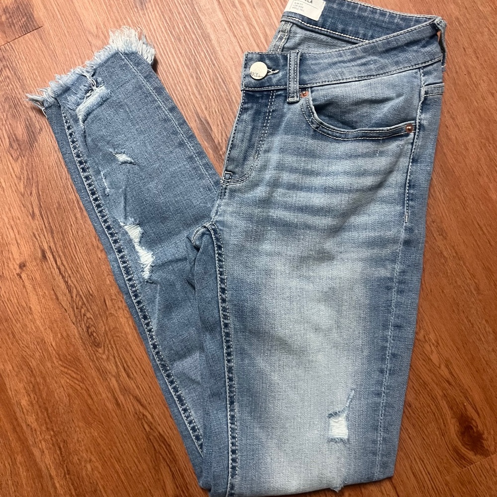Women’s BKE Stella Ankle Skinny Jeans, Size 25